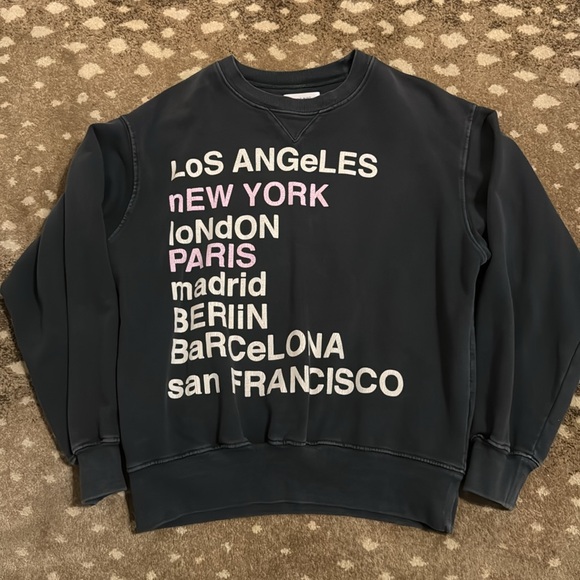 Anine Bing City Love Sweatshirt XS - Picture 6 of 11